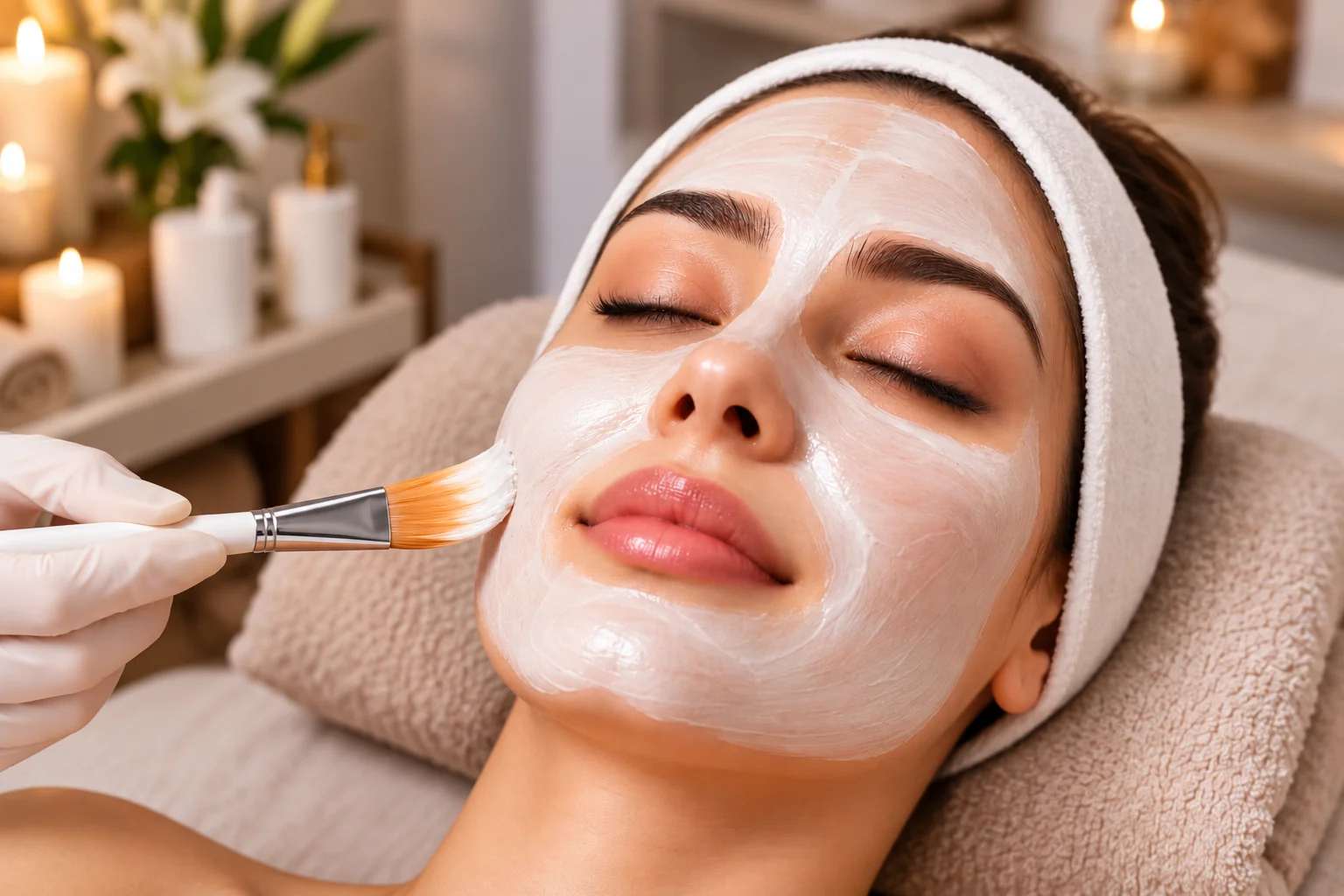 Facial Treatment at VV Studio Facial treatment at VV Studio