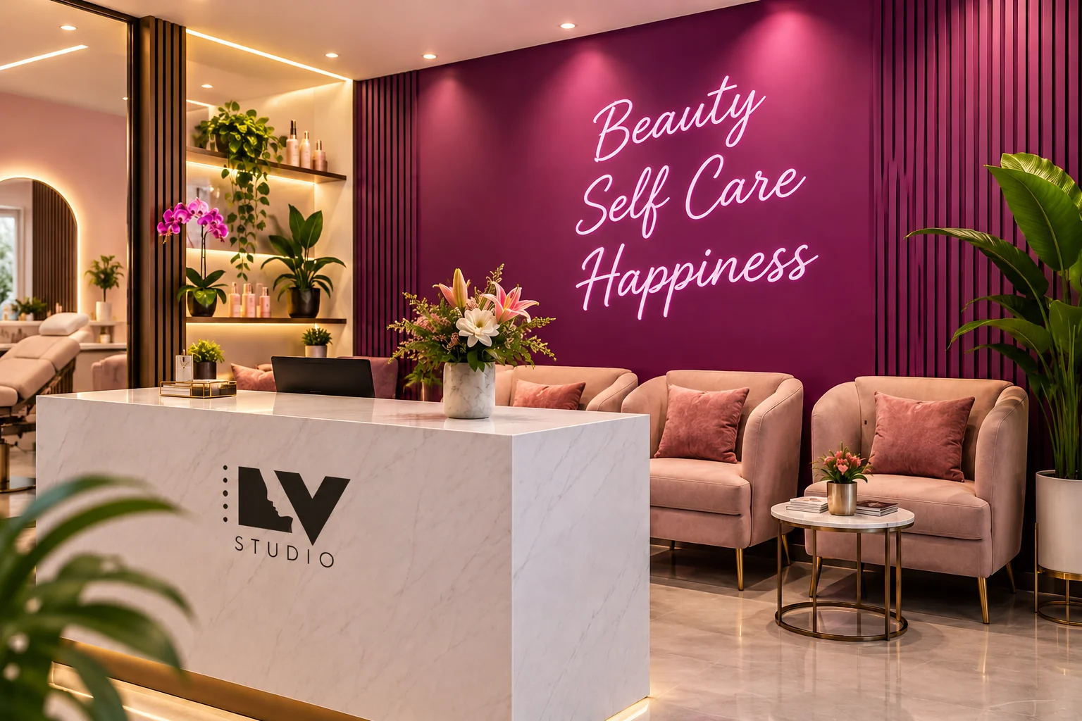 VV Studio Salon Reception and Lounge VV Studio salon reception and lounge